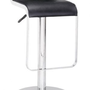 black_chrome_stool